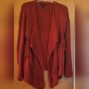 Forever 21+ Burnt orange cardigan sweater. Sz. 1X